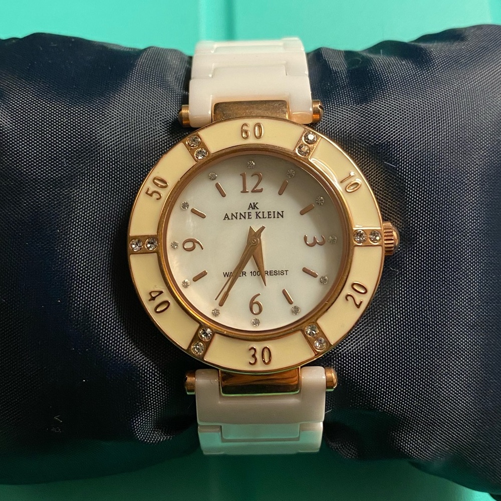 NWT Anne Klein Ceramic Collection watch